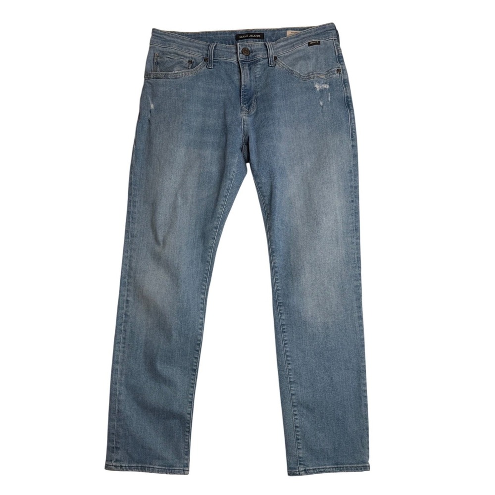 Mavi Jeans Marcus Slim Straight Light Wash Denim Mens 31x30